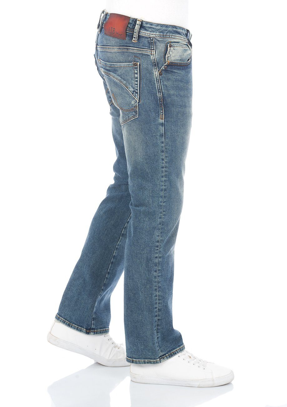 LTB Bootcut-Jeans Herren Jeanshose Roden Boot Cut Denim Hose mit Stretch