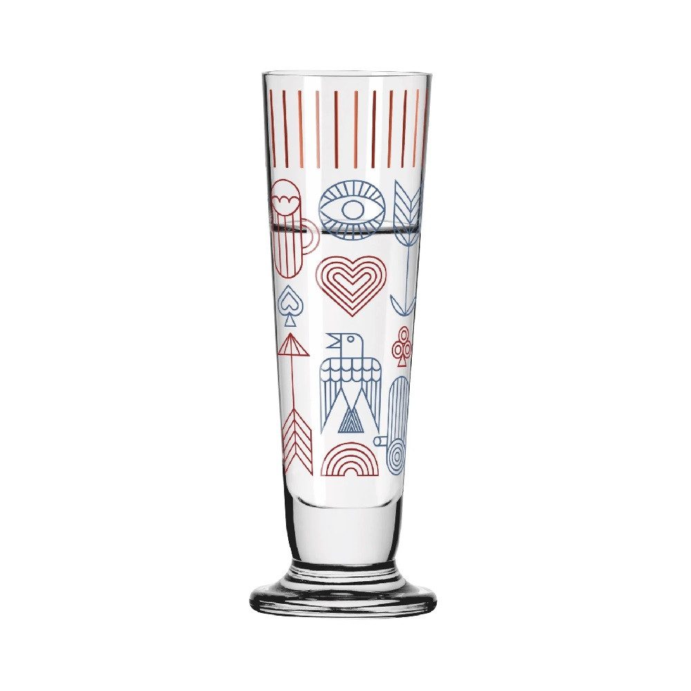 Schnapsglas Ritzenhoff Heldenfest Schnaps #15 P. Farrell H24