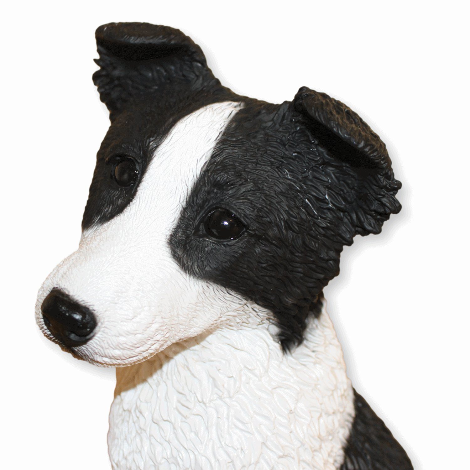 Hund Resin Hundefigur 27 Kollektion H aus cm Castagna Deko Welpe Collie Tierfigur sitzend Border Castagna Figur