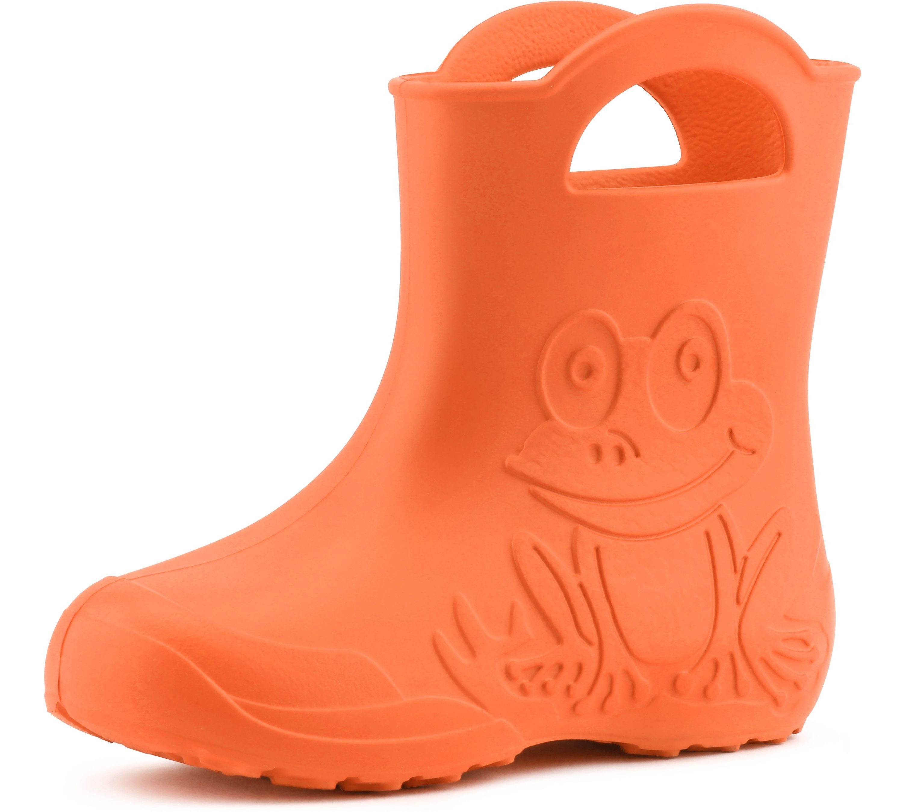 Ladeheid Kinder EVA Regenstiefel für Mädchen und Jungen LA-CA-01 Gummistiefel Kinder federleicht viele Farben