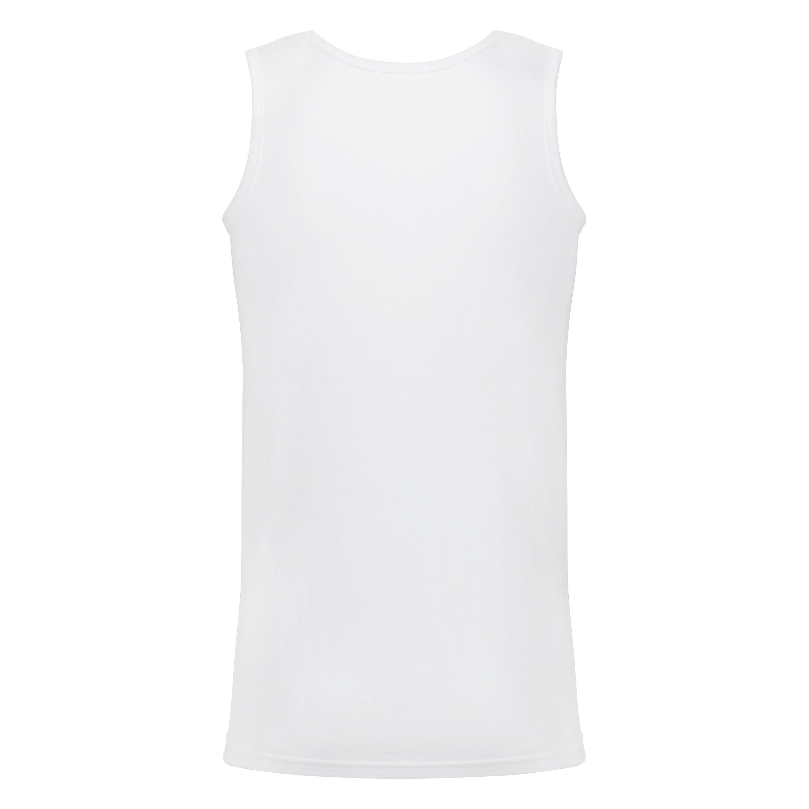 Fruit of the Loom Tanktop (Packung, 5-tlg) aus reiner Baumwolle, Rundhals