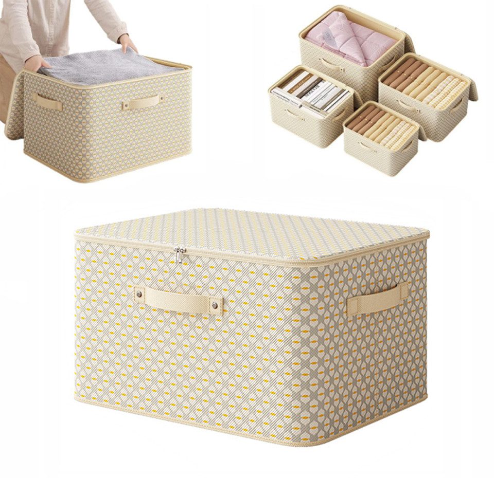 Coonoor Aufbewahrungsbox Vliesstoff Aufbewahrungsbox, Kleiderschrank Organi günstig online kaufen
