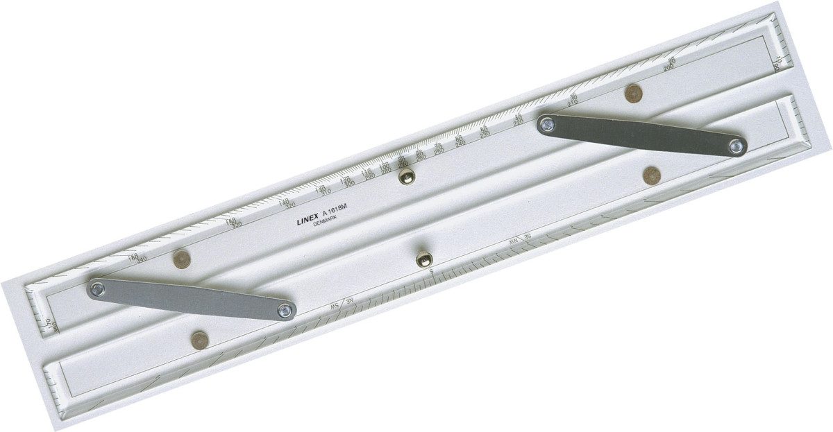 Linex Lineal Parallellinial A1618M 45cm transparent
