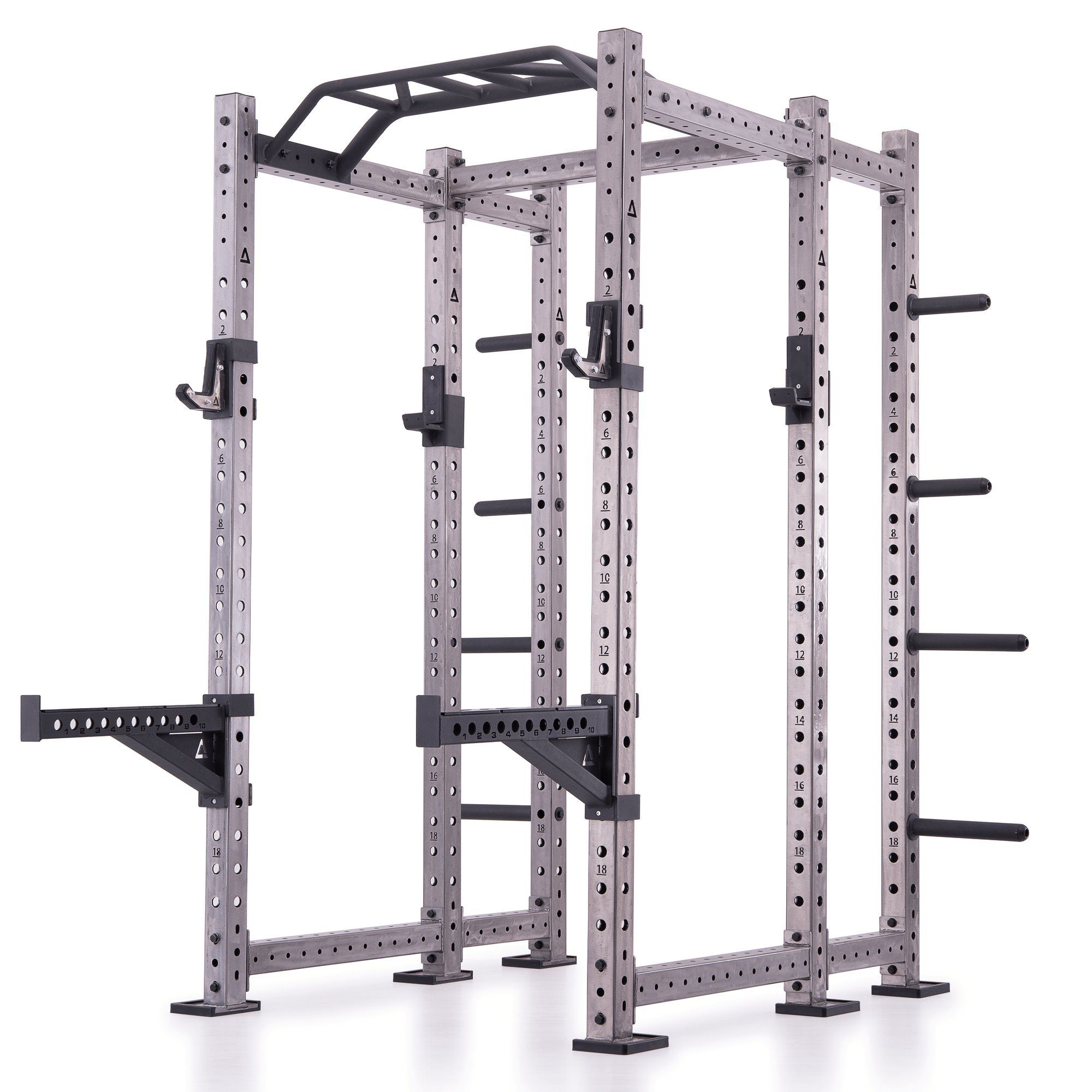 ATLETICA Power Rack R8-Apache Höhe schwarz Power Rack, 226 6-Pfosten cm Rack, Power