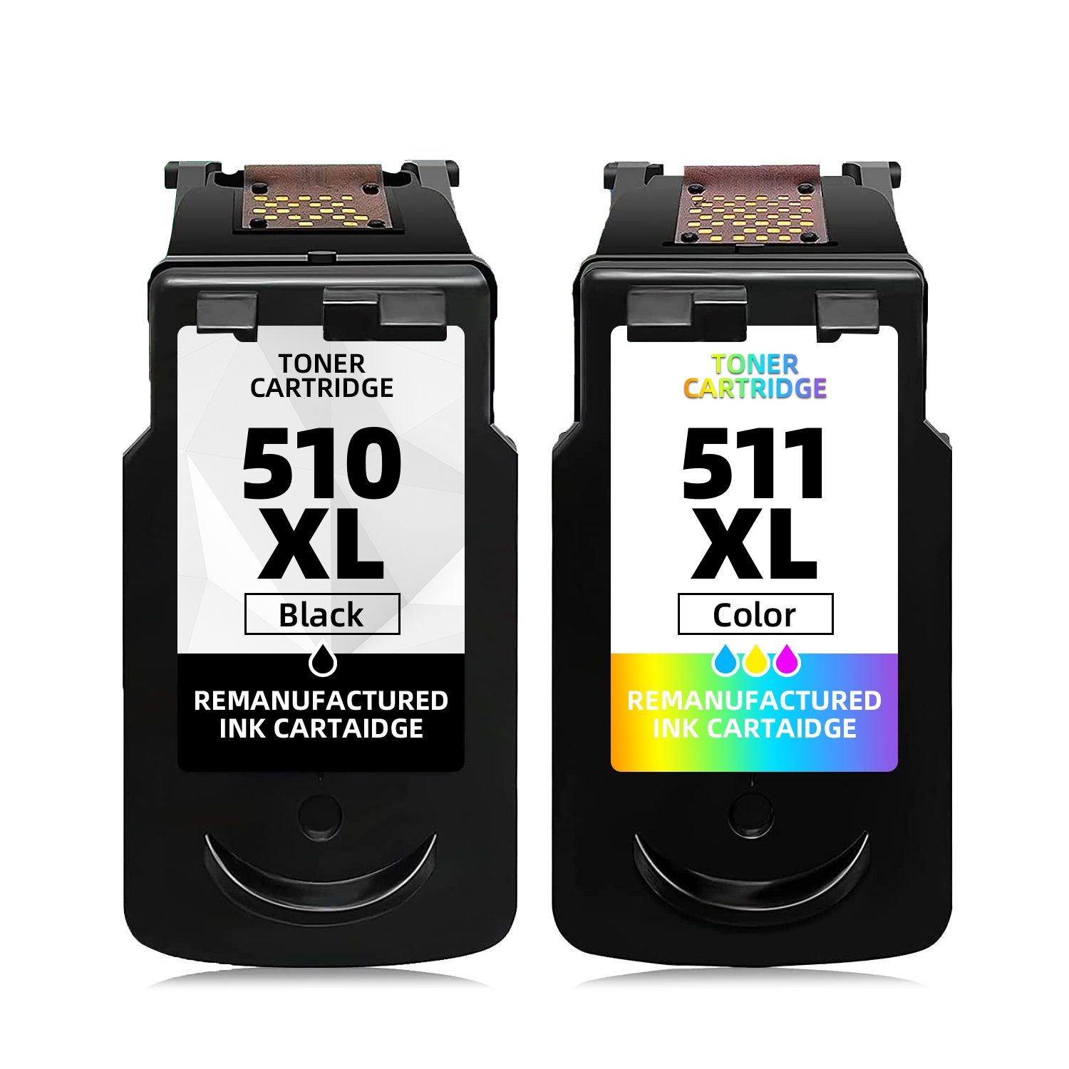 NEXPRO Canon PG-510 CL-511 XL Druckerpatronen für PIXMA iP2700 iP2702 MP495 Tintenpatrone (Packung, Für Canon PG510 CL511 XL Druckerpatrone PIXMA MX495 MP230 MP240 MP250)