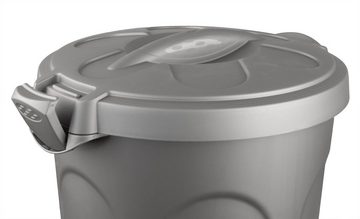 Kerbl Futterbehälter Futtertonne 20 kg 46 Liter 44,5x40x61cm Grau Luftdicht Haushalt&Küche, Kunststoff