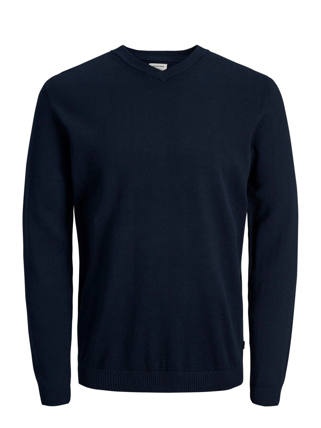 Jack & Jones Strickpullover Jack & Jones Herren Pullover JjeBasic V-Ausschnitt Oberteil