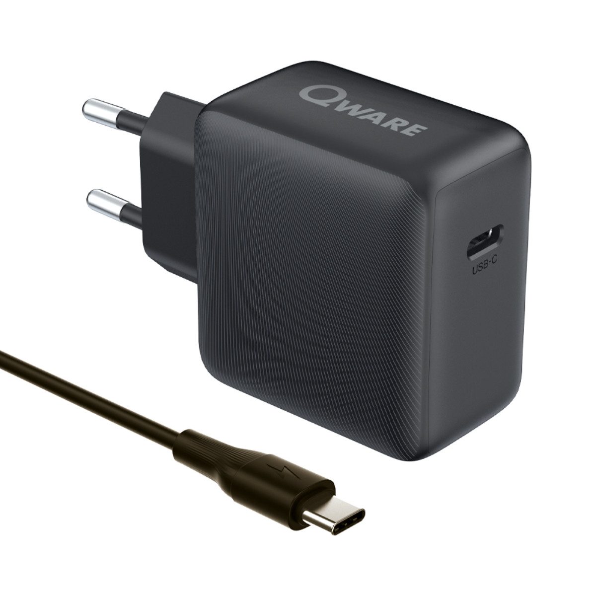 Qware Gaming Netzadapter Ladegerät kompatibel mit Nintendo Switch 2 65 W Zubehör Nintendo