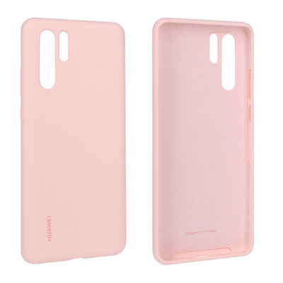 Huawei Handyhülle P30 Pro Silikon Cover Case pink