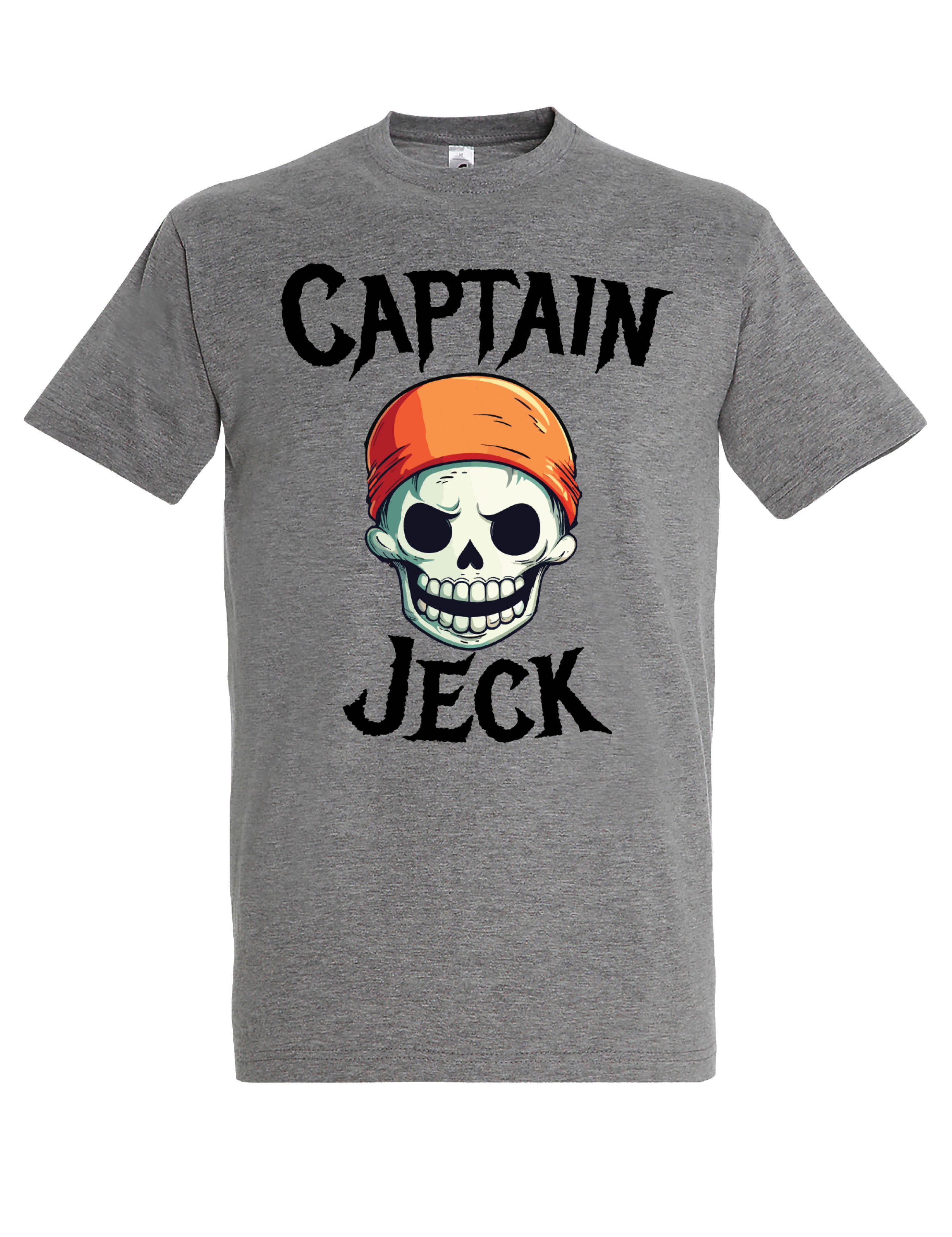 Print-Shirt Captain Jeck Herren T-Shirt lustig Statement Geschenk