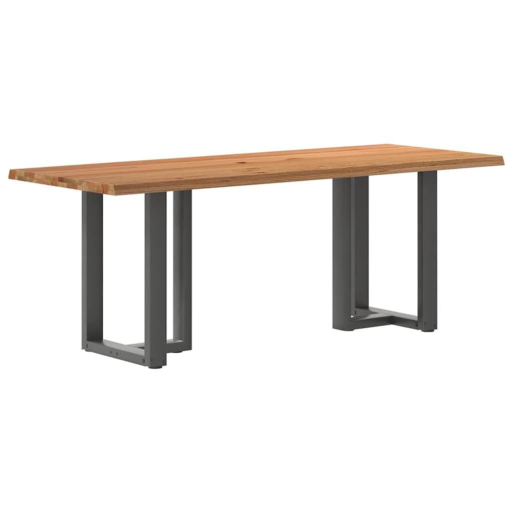 vidaXL Esstisch Esstisch mit Baumkanten 200x80x74cm günstig online kaufen