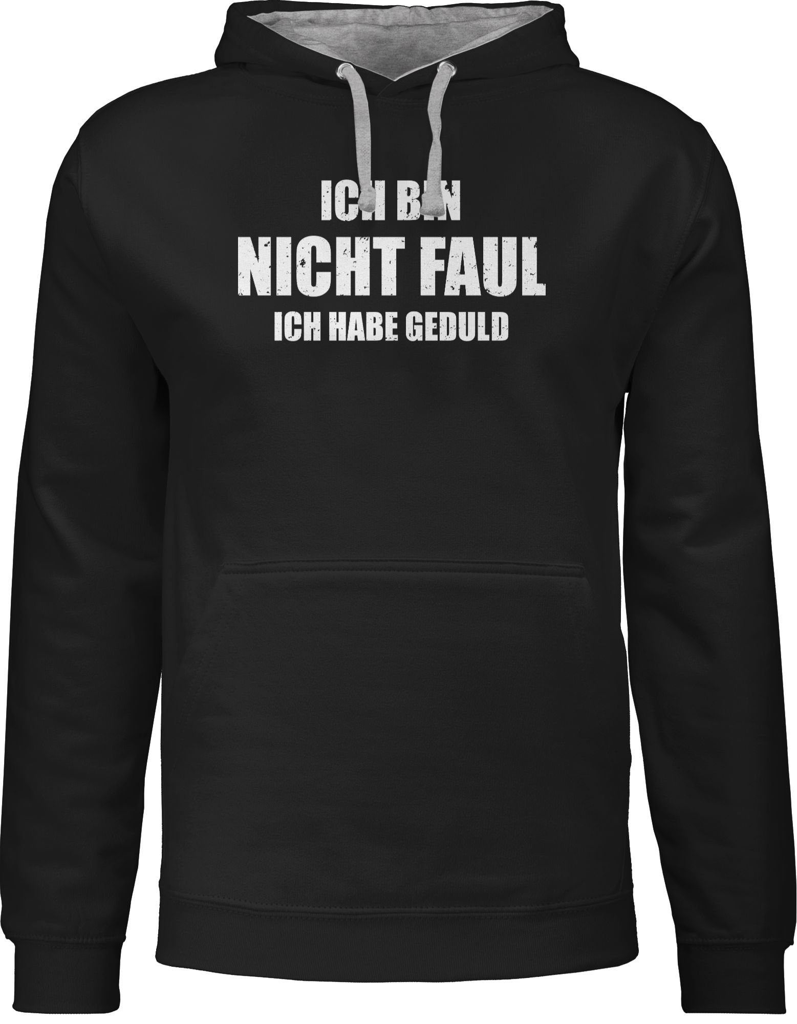 Shirtracer Hoodie »Ich bin nicht faul Sprüche Statement mit Spruch