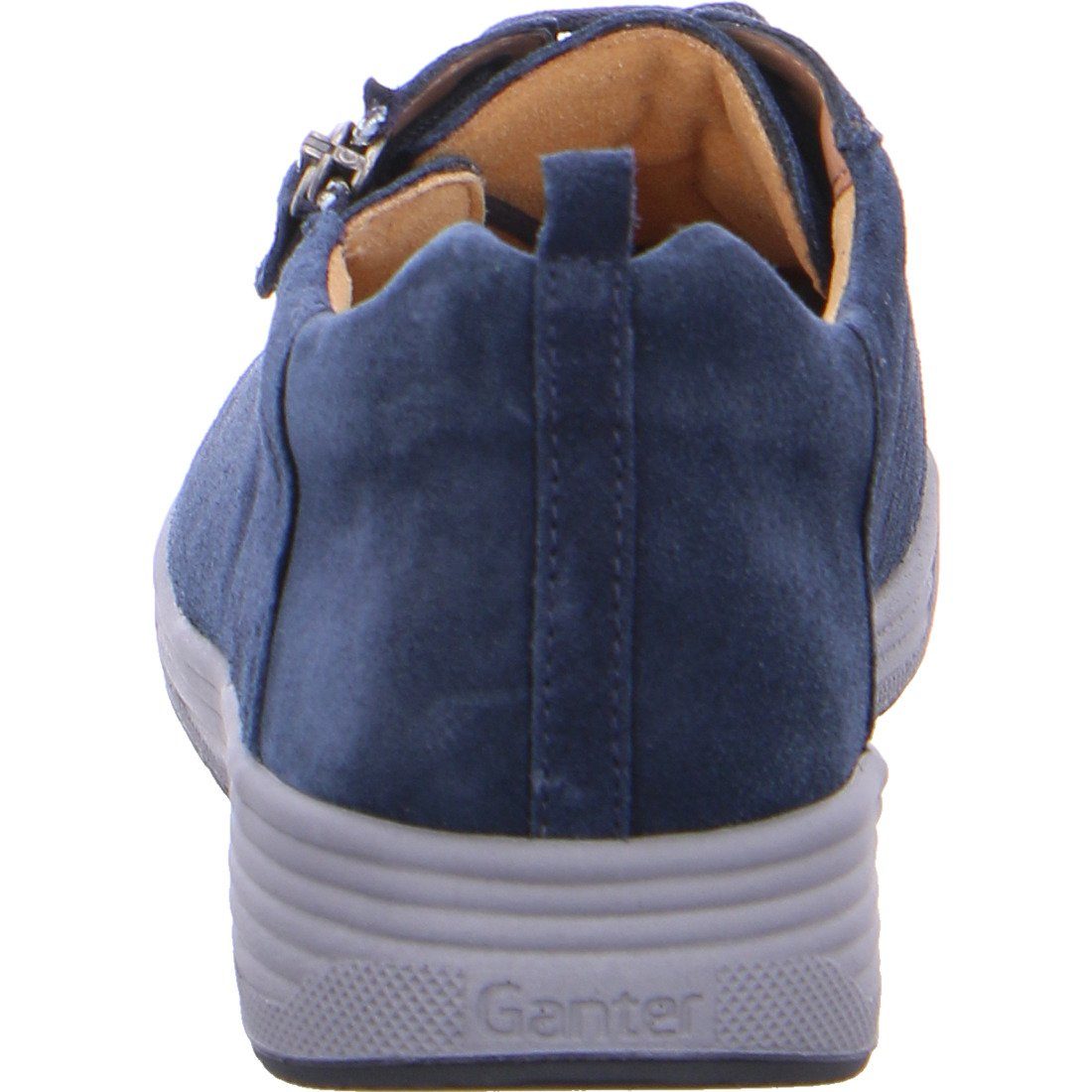 Ganter blau Schnürschuh 040665 Rauleder Klara Schuhe, Schnürschuh Ganter -