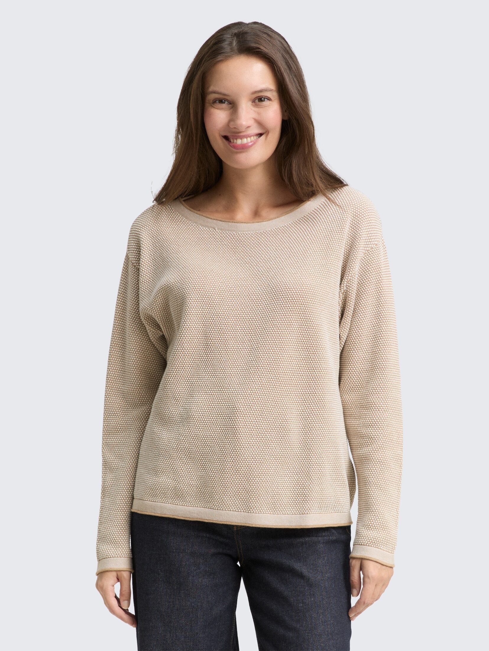 TOM TAILOR Strickpullover Pullover & Strickjacken Loose Fit Strickpullover günstig online kaufen