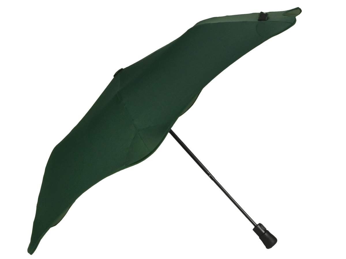 Durchmesser Taschenschirm, Auto und Blunt Taschenregenschirm Metro, 96cm Regenschirm, für unterwegs, dunkelgrün