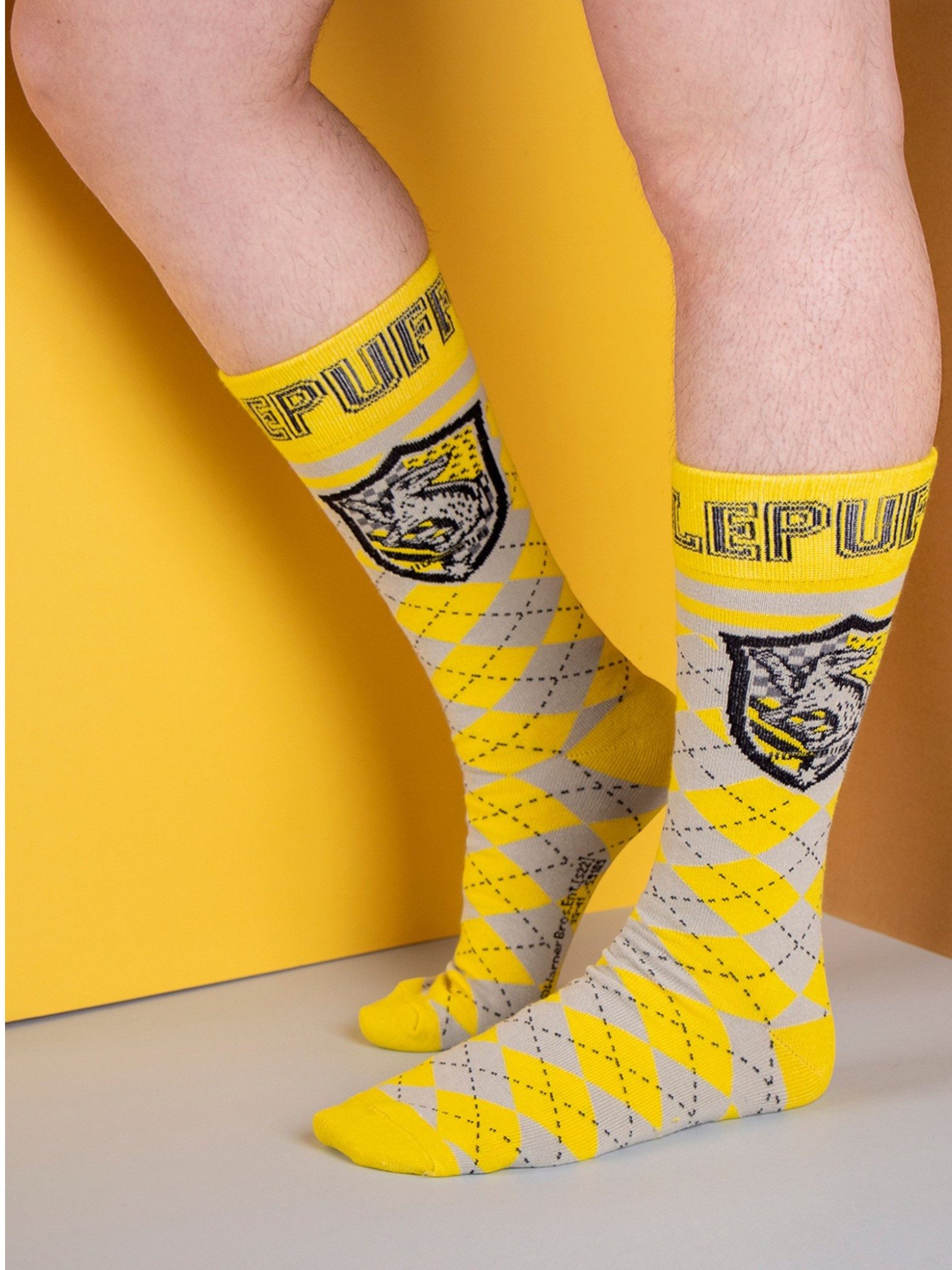 Cerdá Socken Hufflepuff - Gryffindor (2-Paar) Baumwoll-Socken Größe 38-45