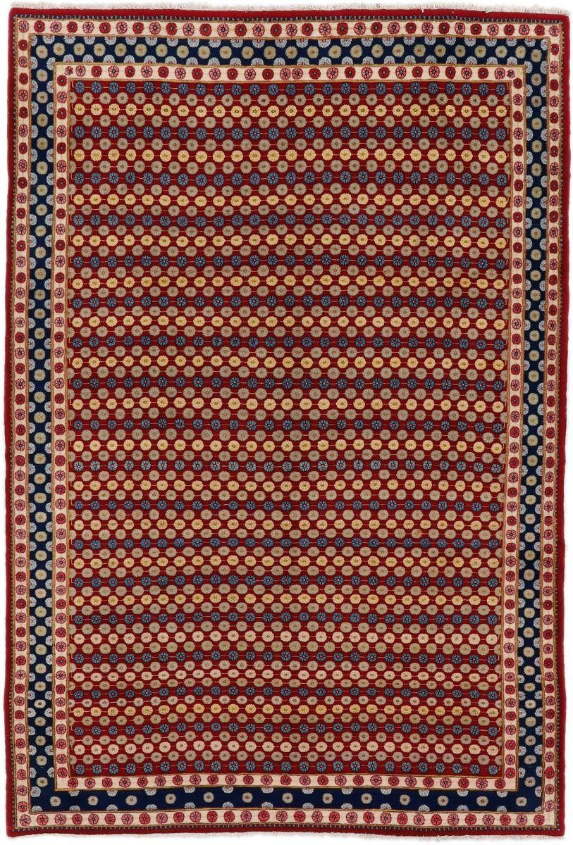 Nain Orientteppich Kerman Trading, Orientteppich Höhe: Handgeknüpfter rechteckig, mm / 12 208x303 Perserteppich,