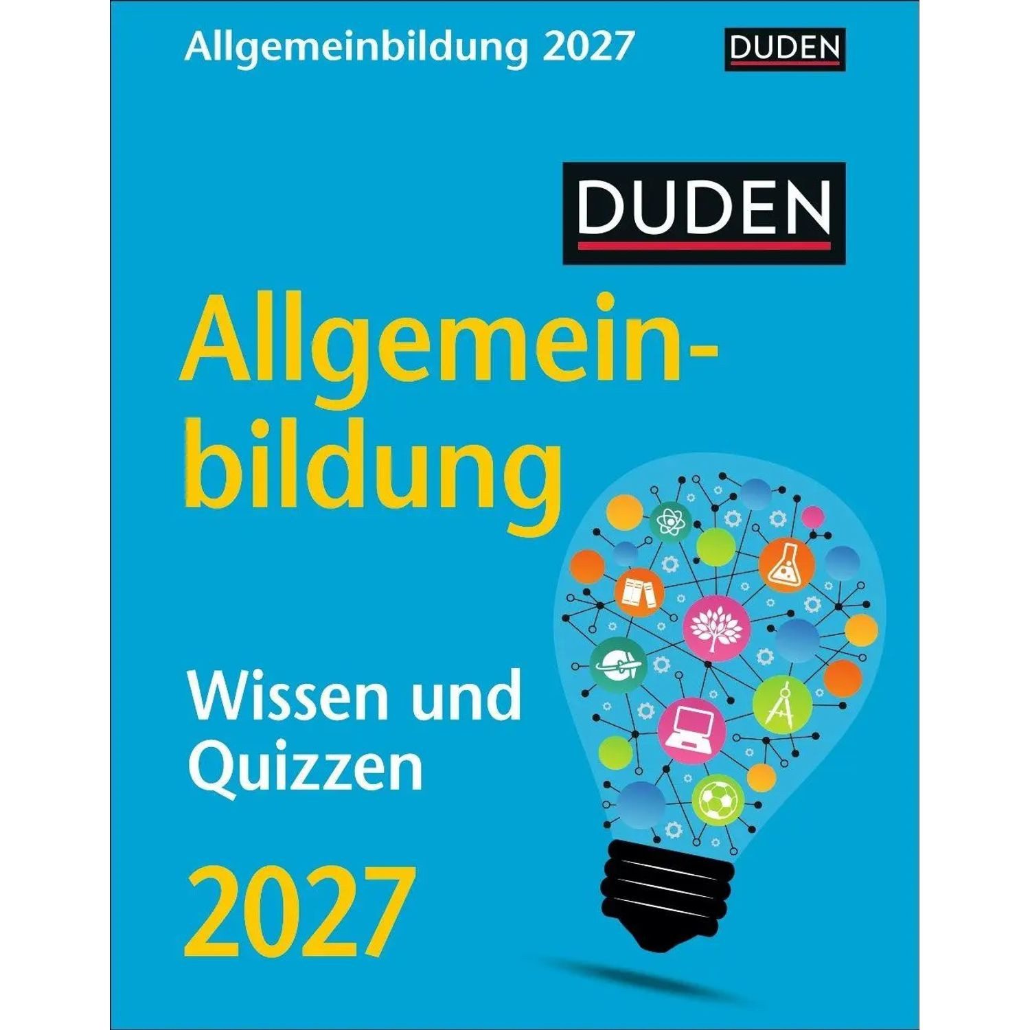 Abreißkalender Duden Allgemeinbildung Tagesabreißkalender 2027 - Wissen und Quizzen
