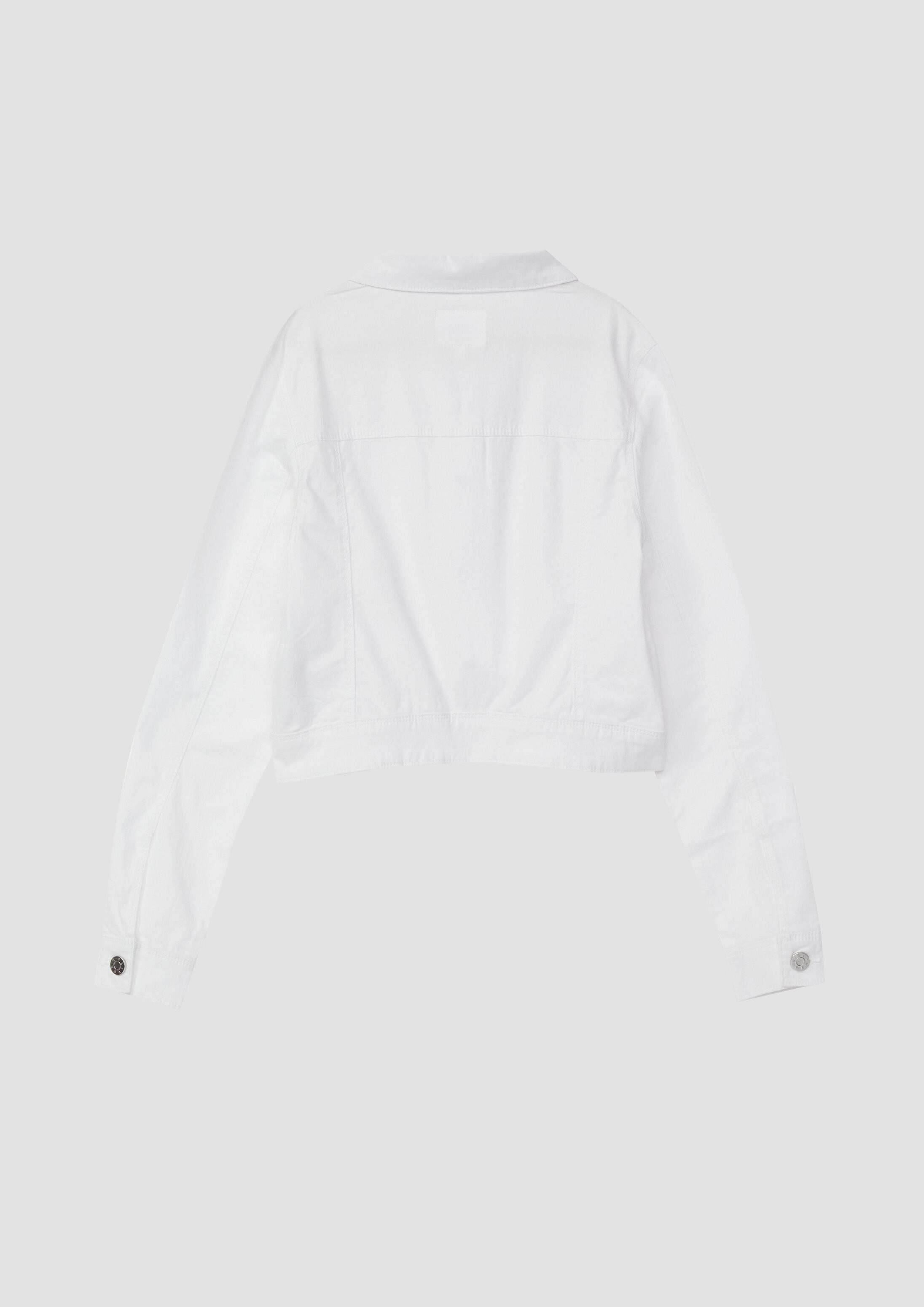 s.Oliver Funktionsjacke Indoor-Jacke Jacke aus elastischem Twill