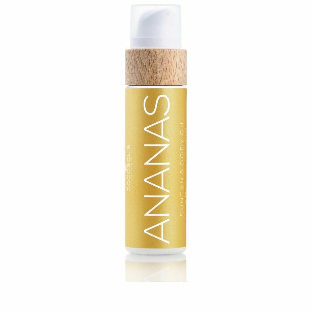 oil 110 body Cocosolis sun Selbstbräunungscreme ANANAS tan ml &