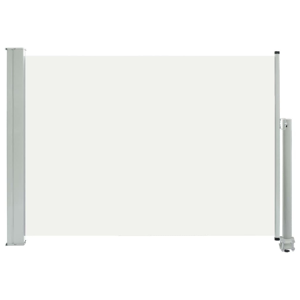 vidaXL Seitenmarkise Ausziehbare Seitenmarkise 80×300 cm Creme