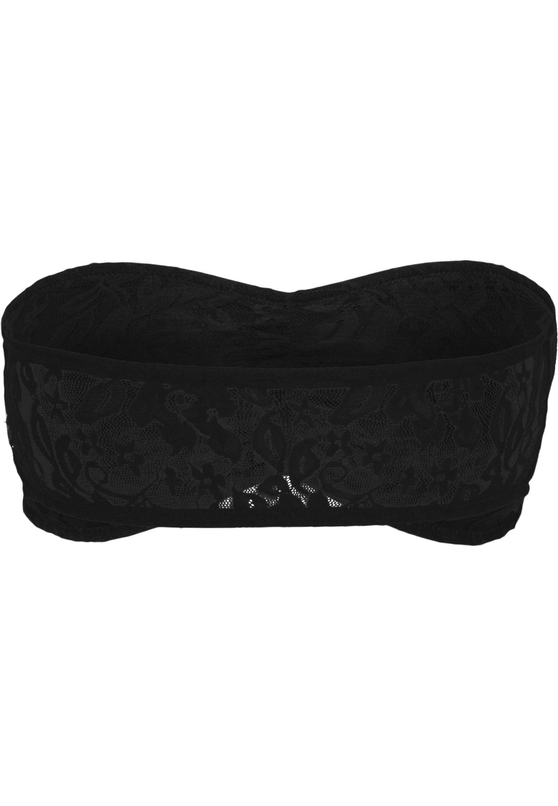 URBAN CLASSICS Sport-BH Urban Classics Damen Ladies Laces Bandeau