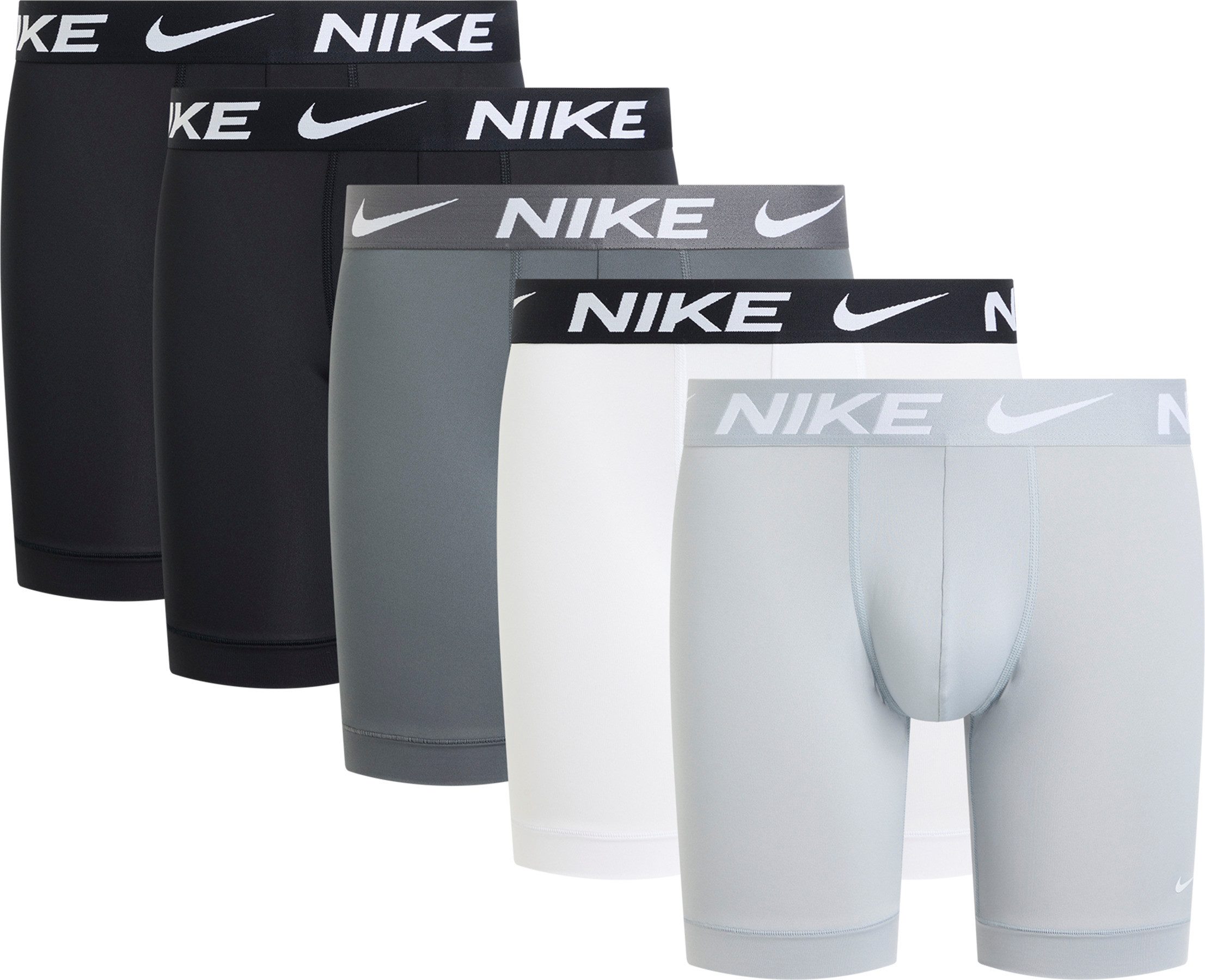 Nike Underwear Boxer BOXER BRIEF LONG 5PK mit Logo-Elastikbund