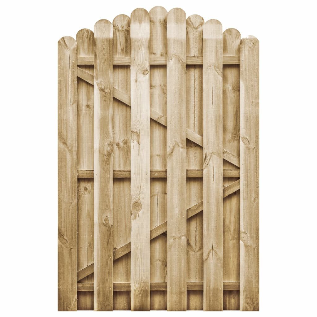vidaXL Gartentor Gartentor Imprägniertes Kiefernholz 100x150 günstig online kaufen