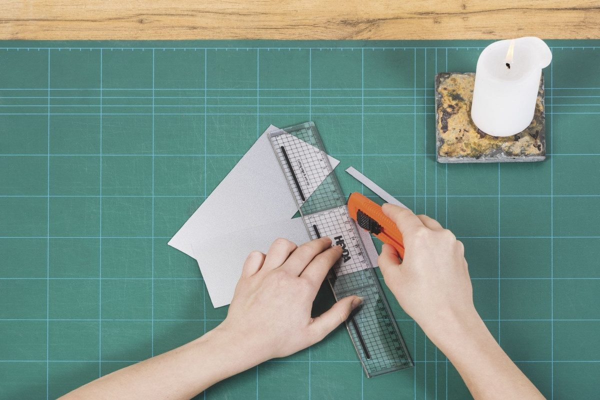 Knorr Prandell Bastelfilz Verzierwachs Sortiment Weihnachten rot 1 Set