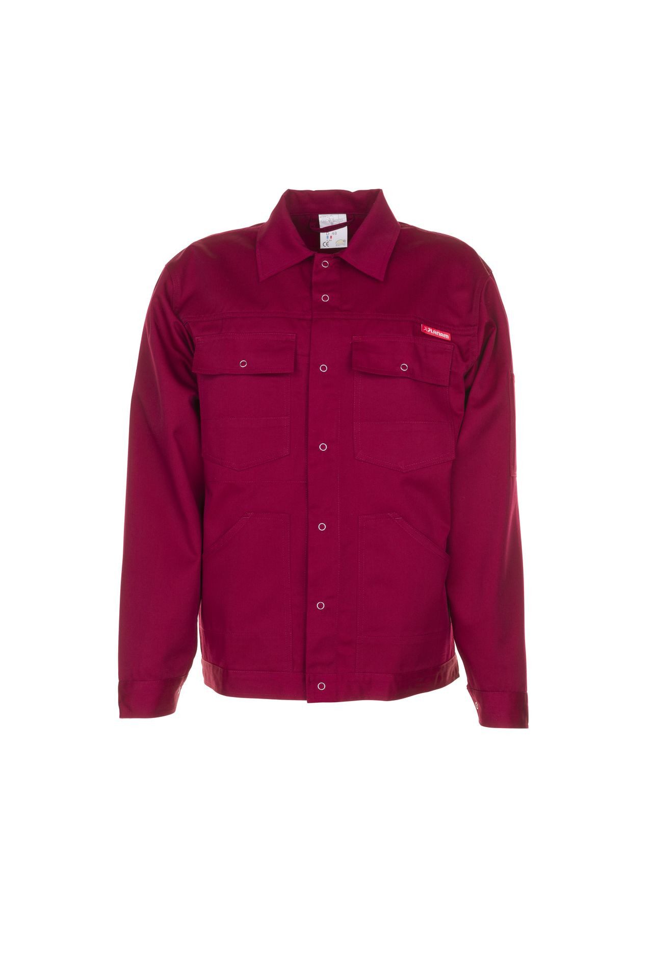 Planam Arbeitsjacke PLANAM Herren Bundjacke MG-260 Reißfest Bordeaux