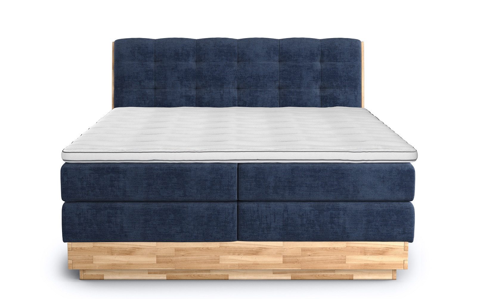 COTTA Boxspringbett Melissa - mit LED, Bettkästen, Kaltschaum-Topper & H2/H3 Matratzen (Bett inklusive Matratze, Topper und Bettkasten), mit LED, Kaltschaum-Topper, Bettkasten & H2/H3-Matratzen