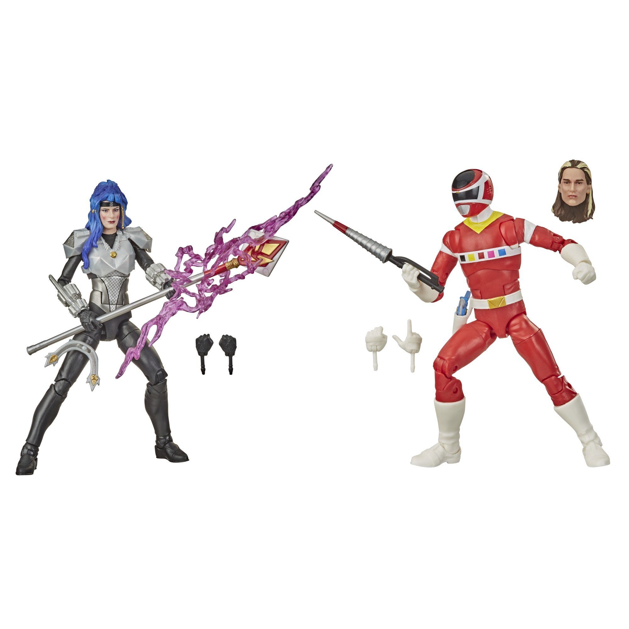 Hasbro Actionfigur Power Rangers Lightning Collection – 2er Set - In Space Red Ranger vs. Astronema