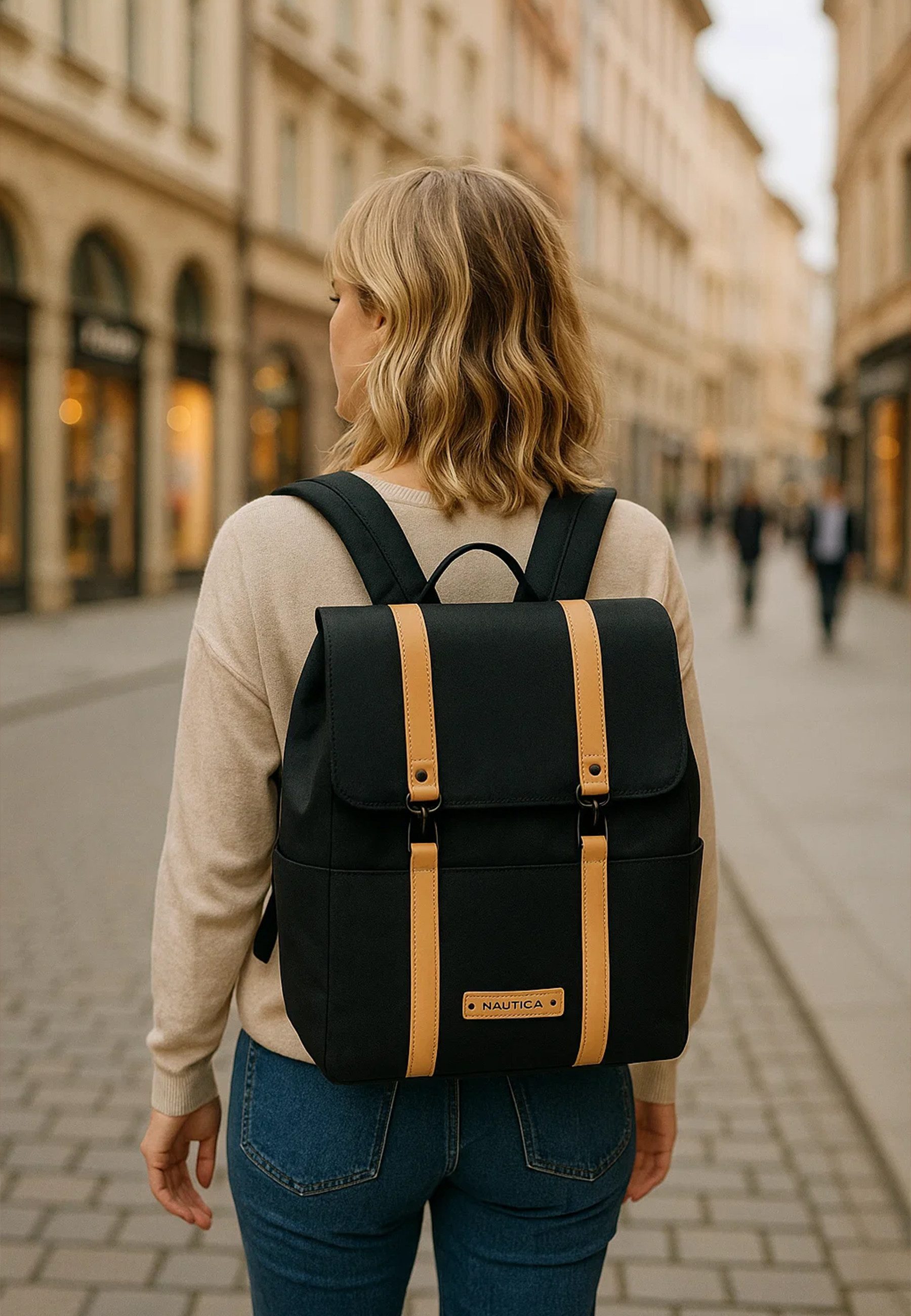 NAUTICA Rucksack Tagesrucksack 10L klein Damen Herren Polyester 4 Farben