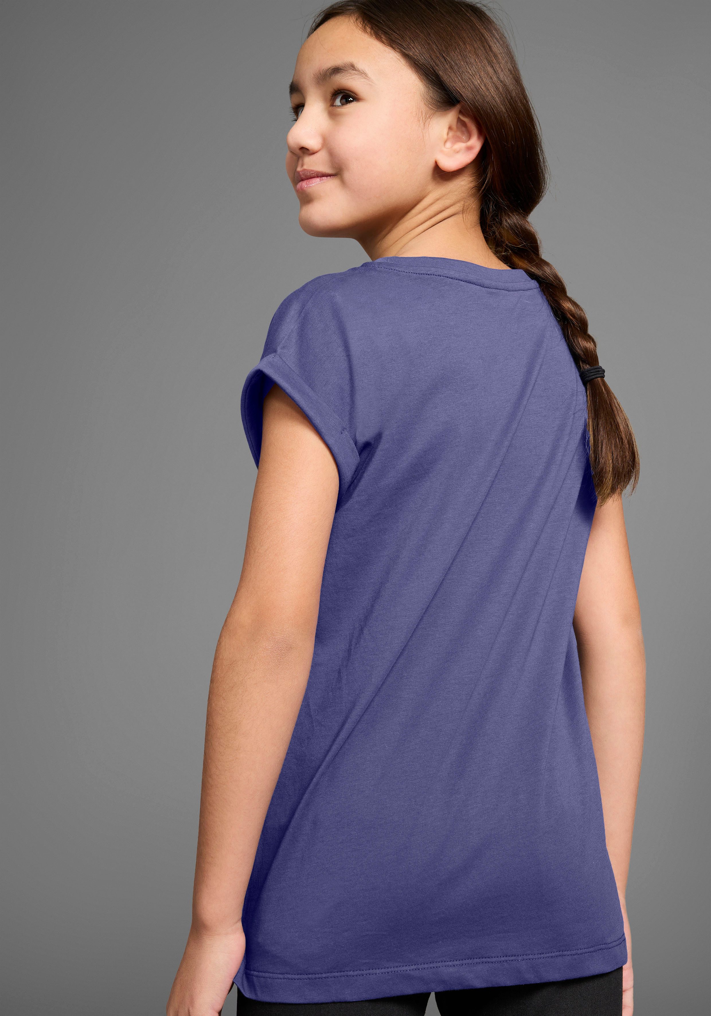 KIDSWORLD T-Shirt Bevor Du fragst: NEIN! Kurzarm, mit Print, Rundhalsausschnitt