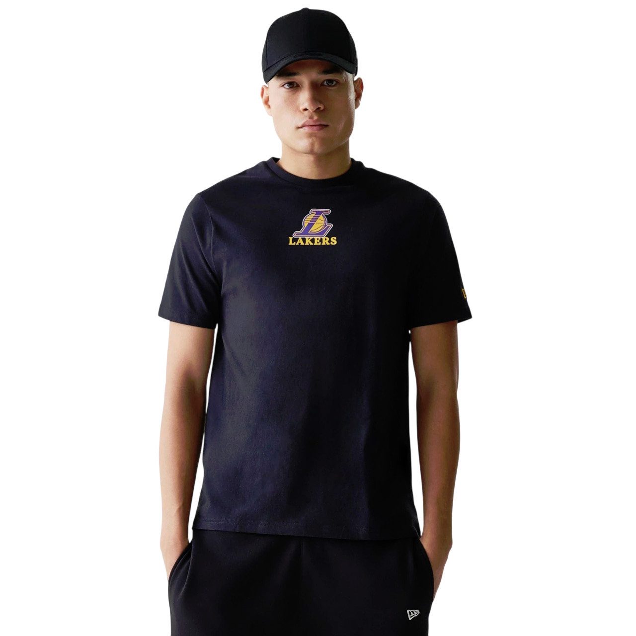 New Era T-Shirt NBA LA Lakers Logo (kein Set) aus Baumwolle
