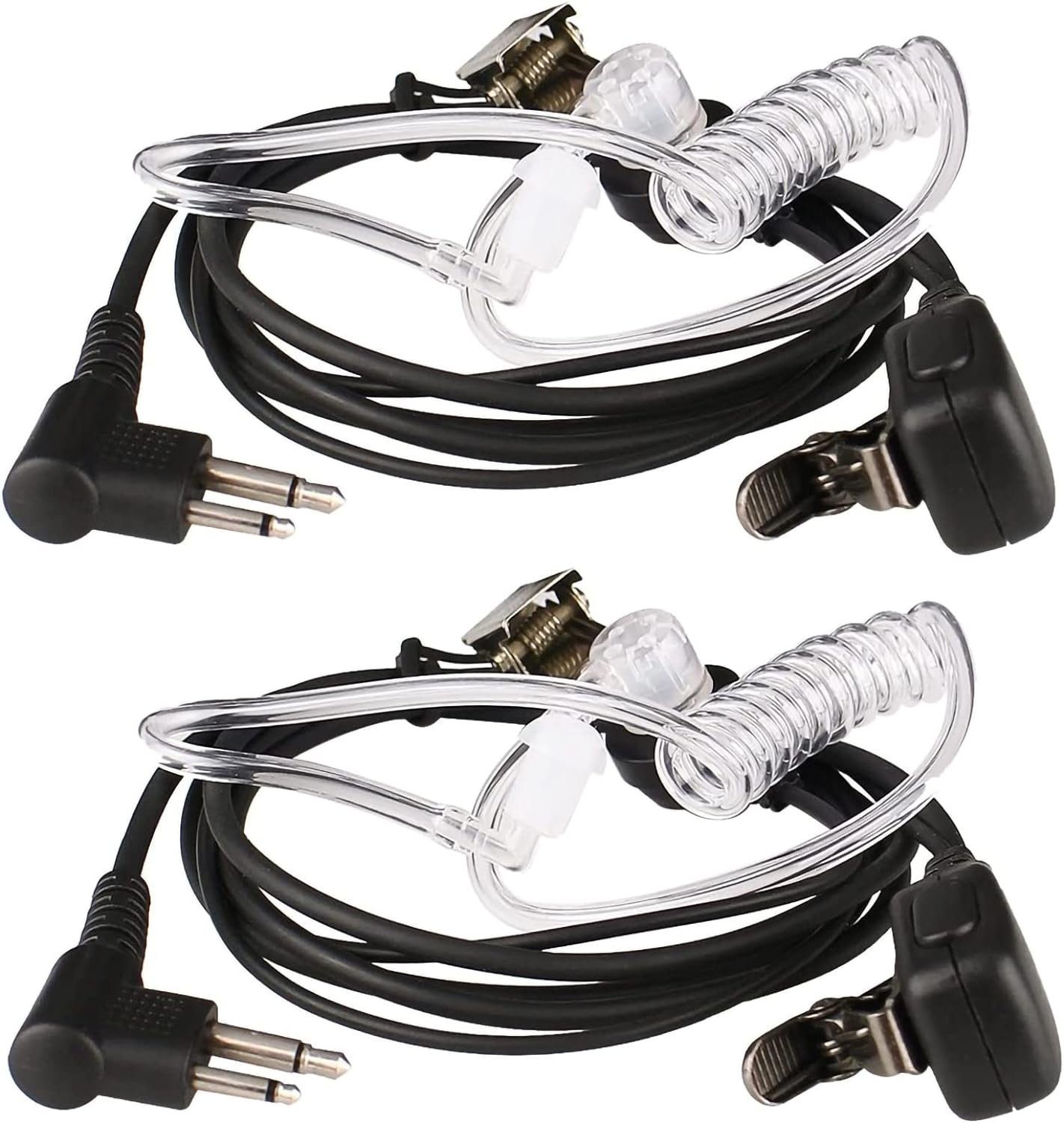 Retevis Walkie Talkie EAM002 Kopfhörer,kompatibel mit Minland G15/G18 Motorola CP88(2 Stück)
