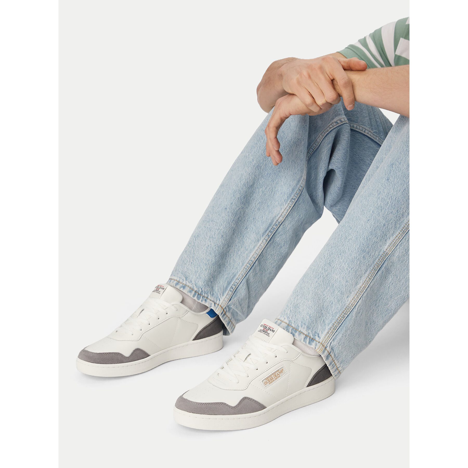 GUESS JEANS Guess Jeans Herren-Sneaker Weiß Sneaker