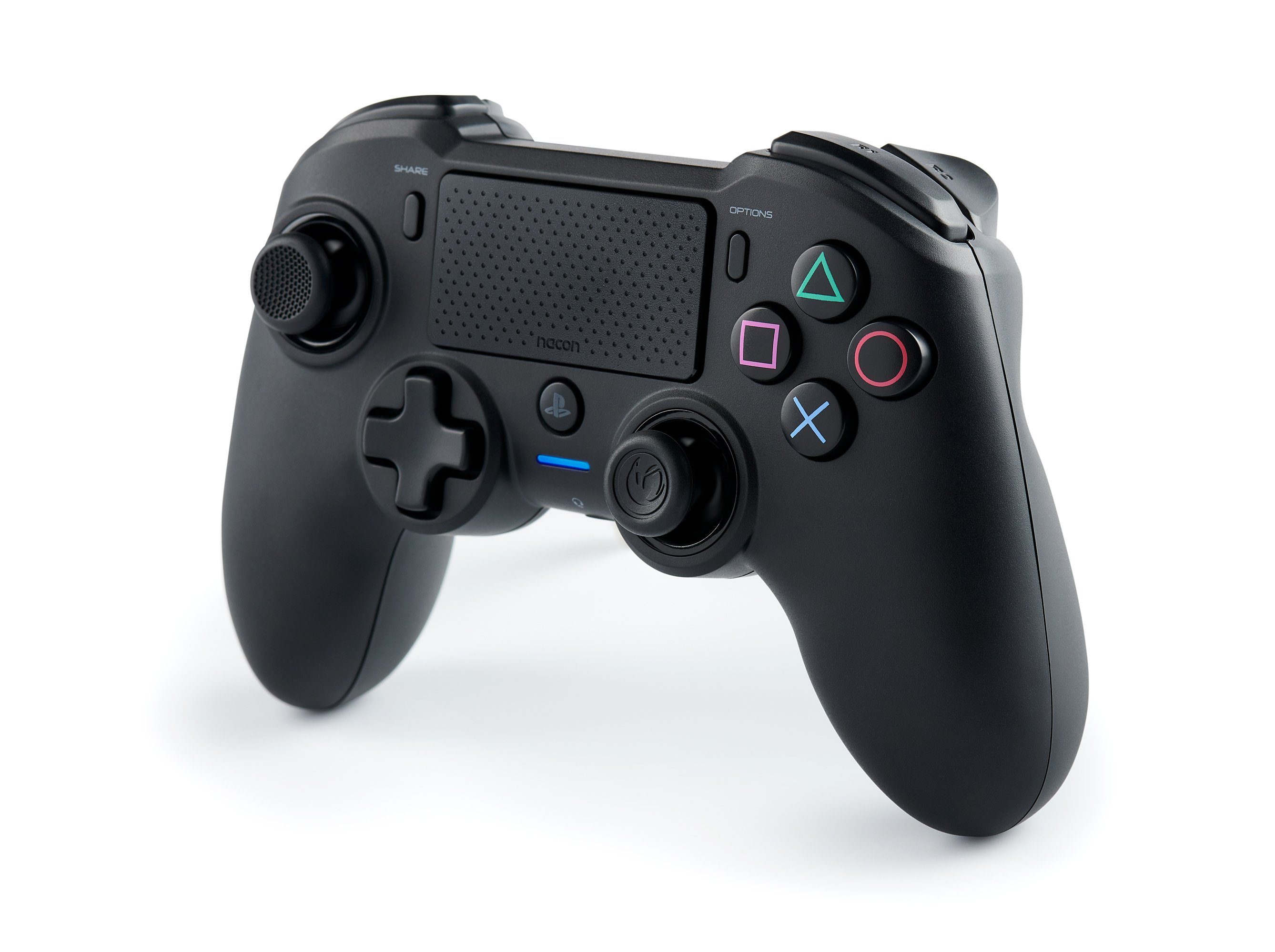 nacon Nacon NA373417 PS4 Asymmetric Controller, kabellos, USB, schwarz Gaming-Controller (1 St)