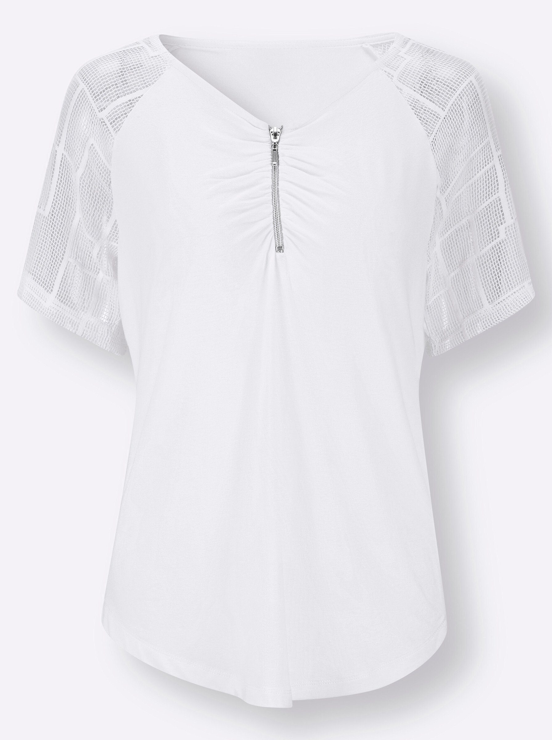 creation L T-Shirt Spitzenshirt .