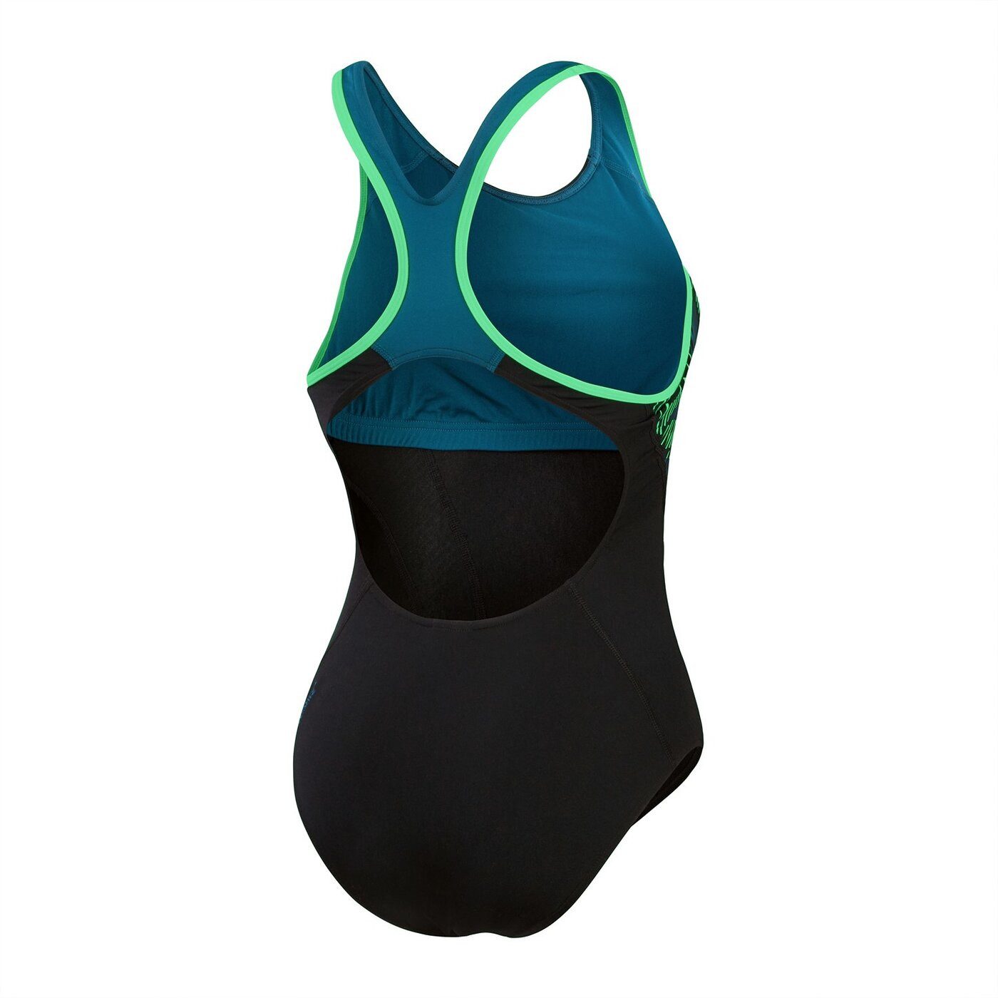 Speedo Schwimmanzug PLMT PT LNBK AF BLACK/GREEN günstig online kaufen