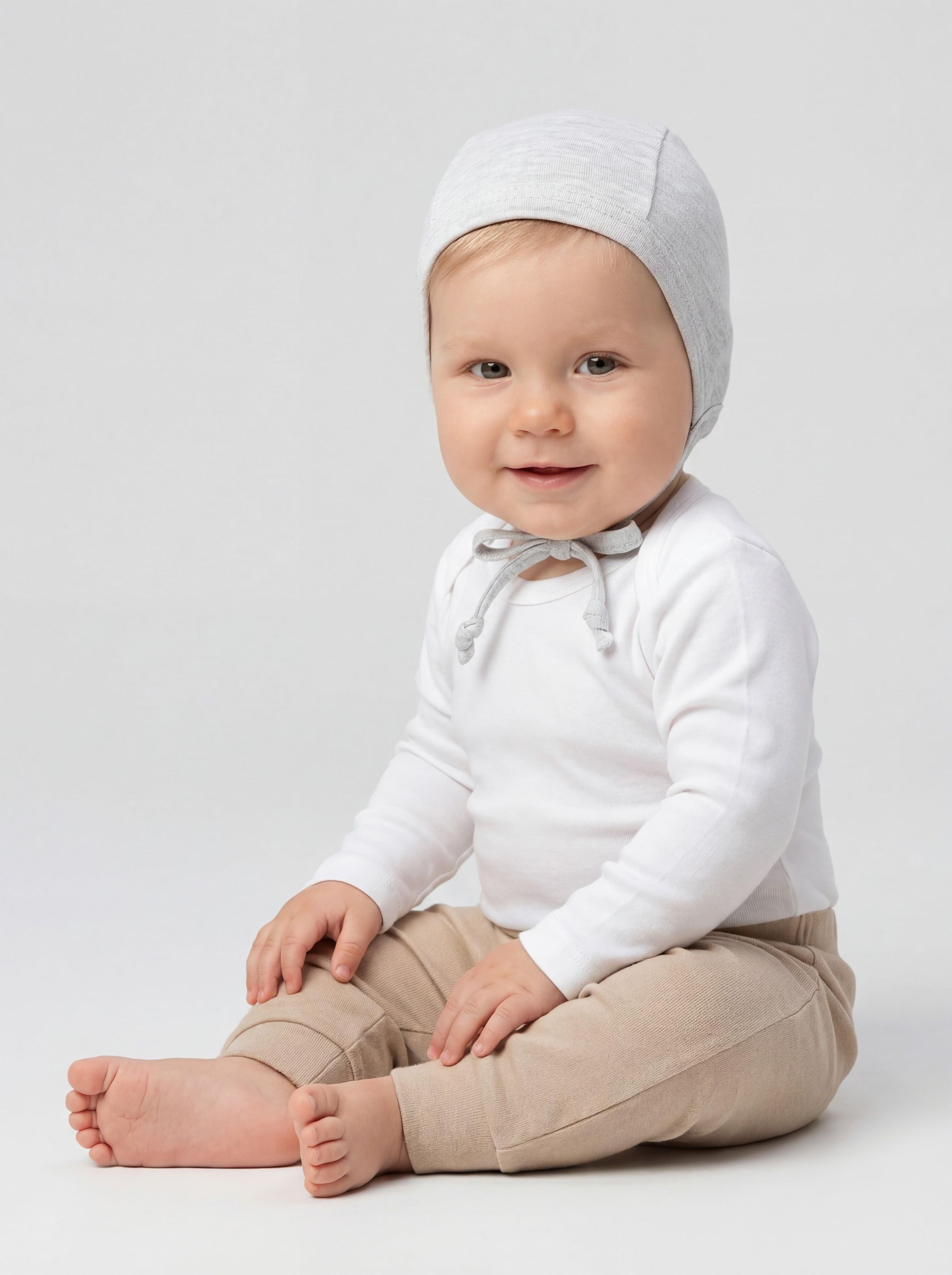 TupTam Erstlingsmütze TupTam Unisex Baby Erstlingsmütze zum Binden 2er Pack