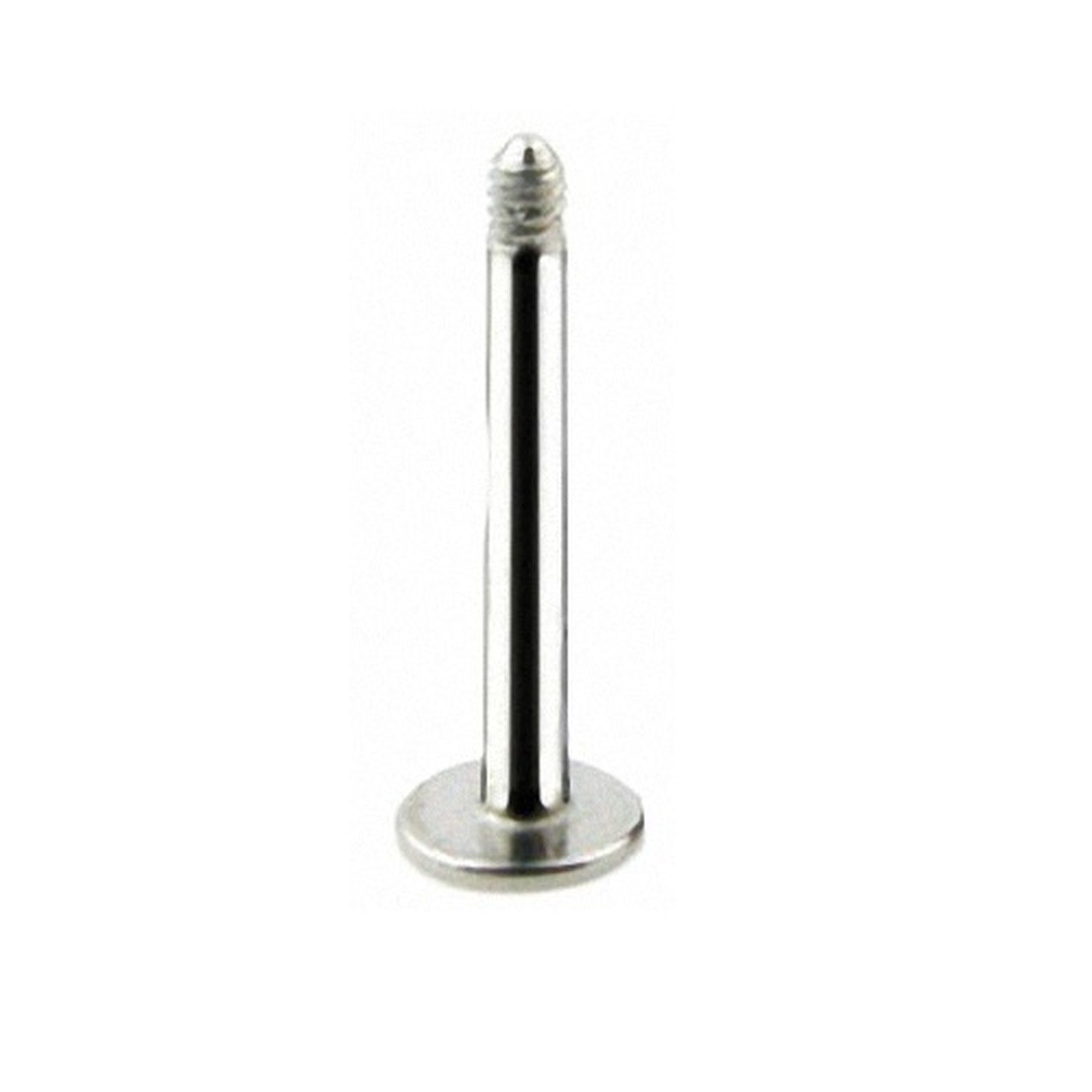 Taffstyle Piercing-Set Piercing Ersatz Gewinde Labret Stecker Lippensteck, Lippenpiercing Lippe Schmuck Labret Stecker Lippenstecker Stab Silber
