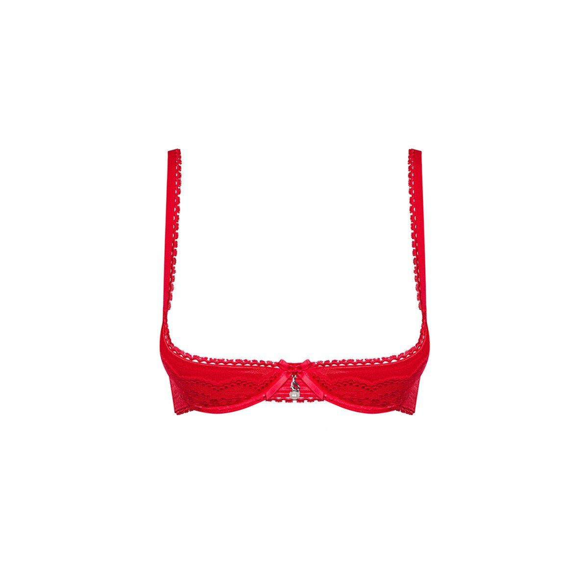 Obsessive Ouvert-BH OB Lovica half-bra - (L/XL,S/M)