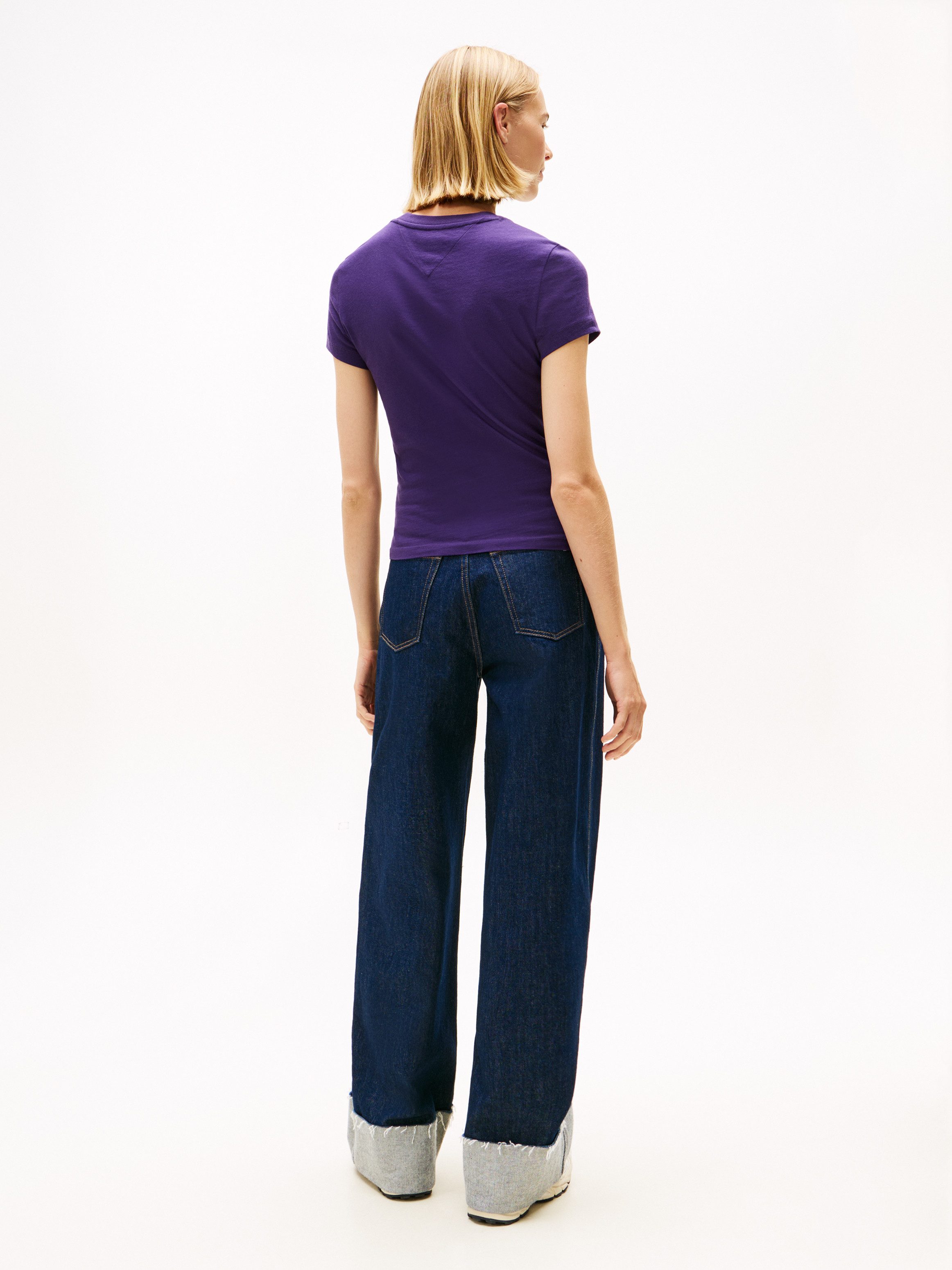 Tommy Jeans Kurzarmshirt TJW SLIM BLING LINEAR TEE EXT