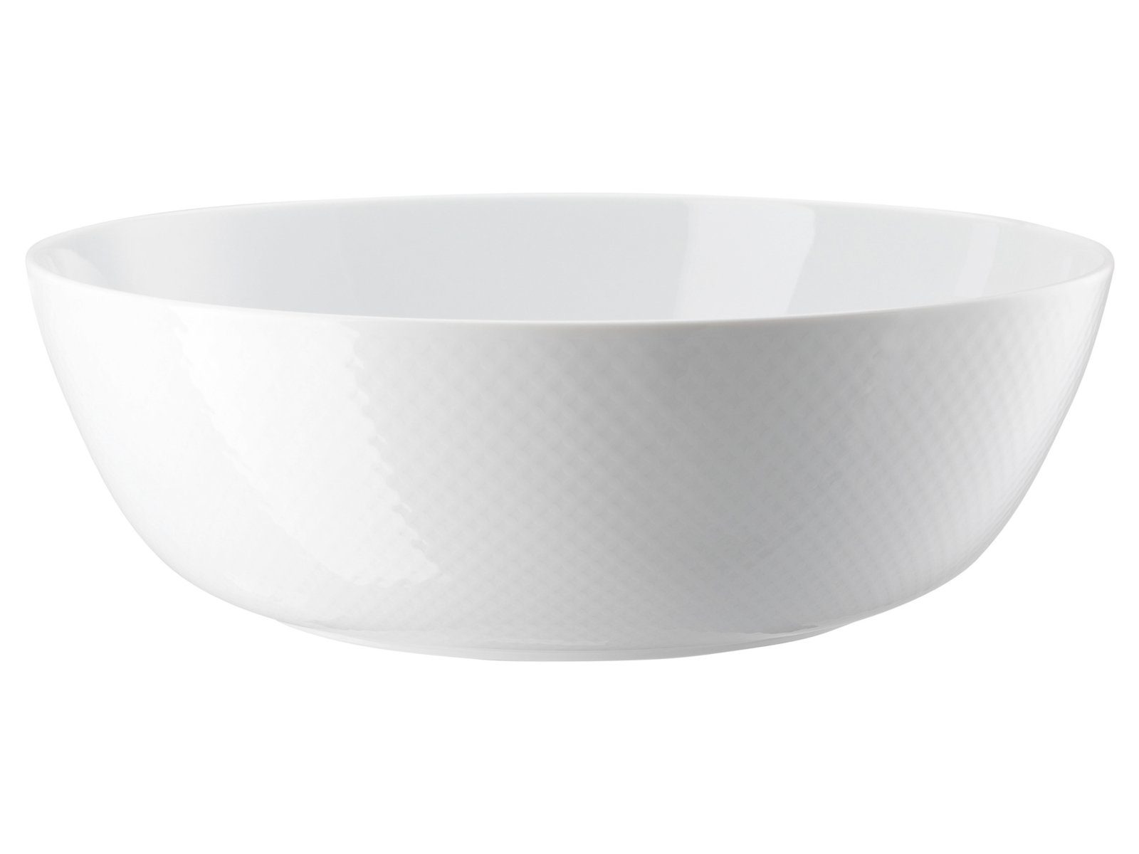Rosenthal Schüssel Junto Weiss Schüssel 33 cm, Porzellan, (Schüsseln & Schalen), Schalen / Schälchen / Schüsseln