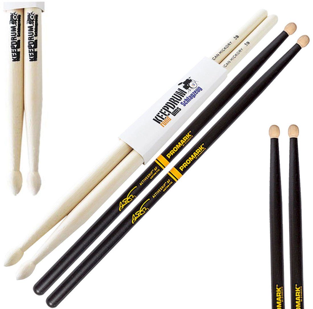Promark Sticks Drumsticks TXAFW-AG Anton Fig 5B + keepdrum Drumsticks