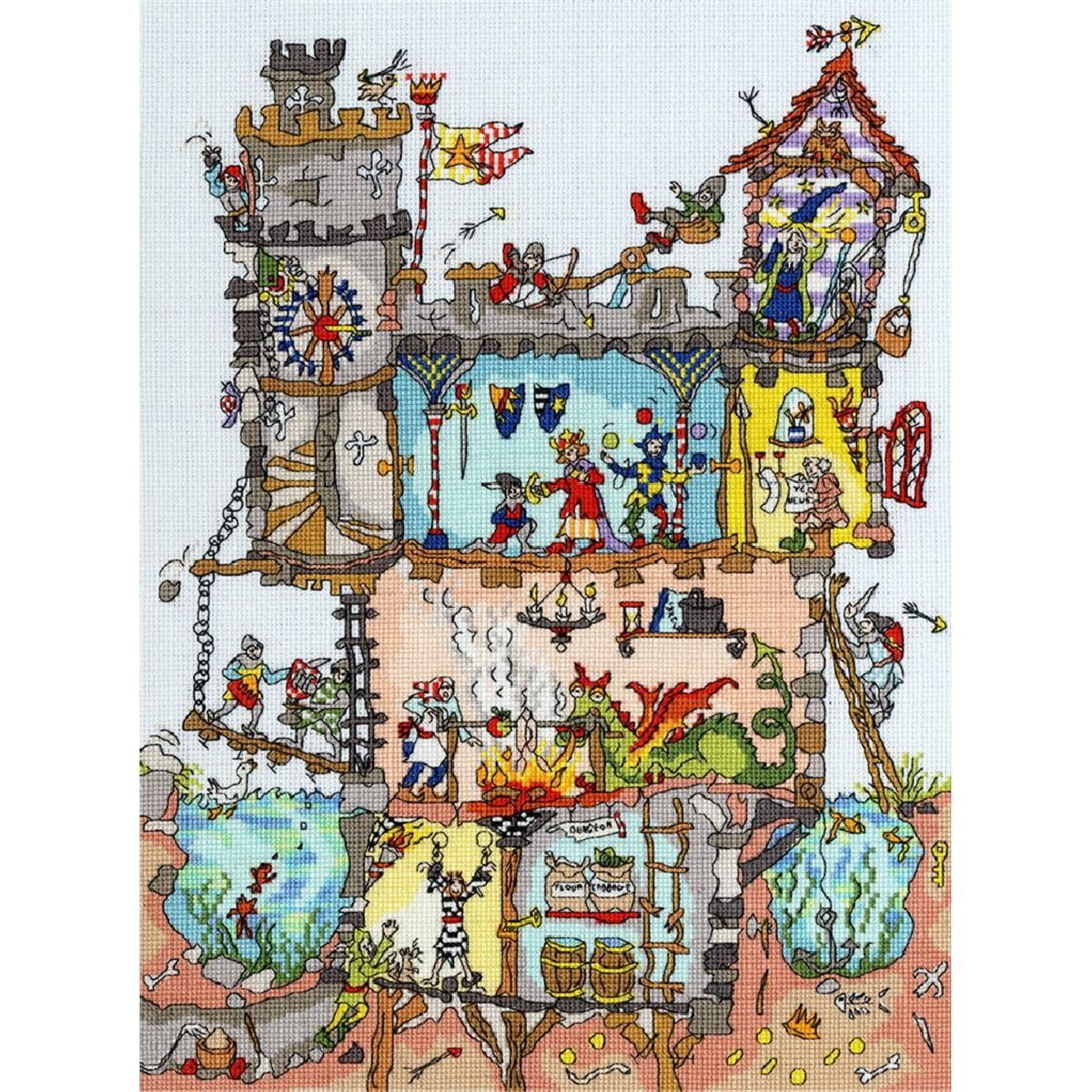 Kreativset Bothy Threads Kreuzstich-Set "Schaflamm"