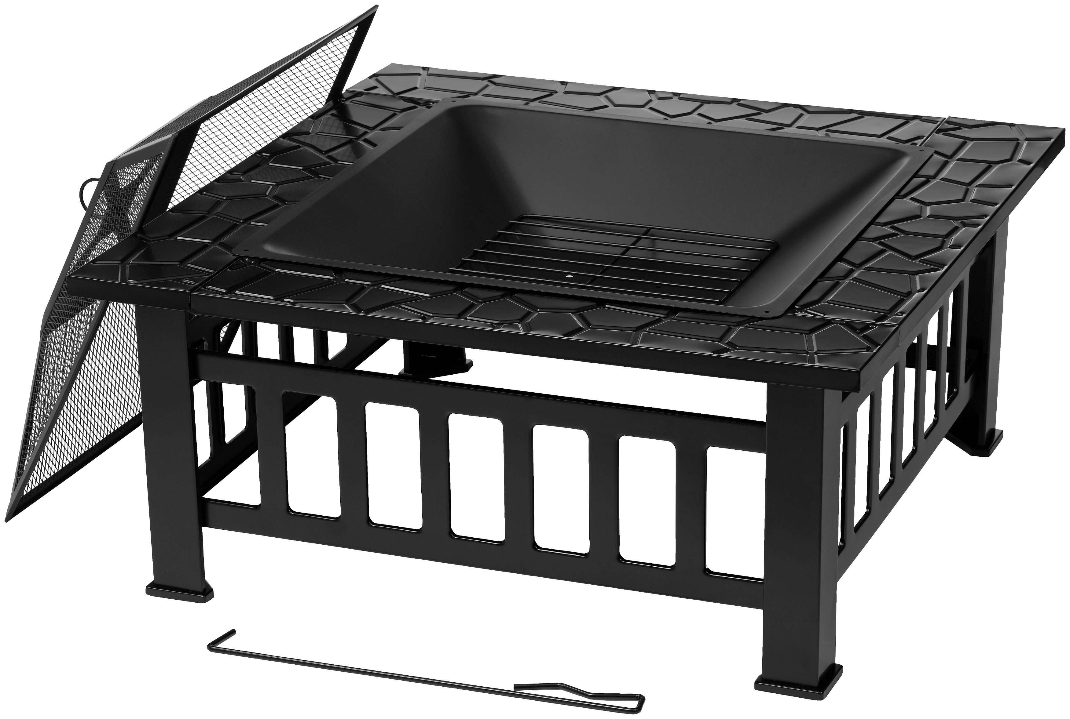 Tepro Feuerstelle Glenview, BxLxH: 81x81x50 cm