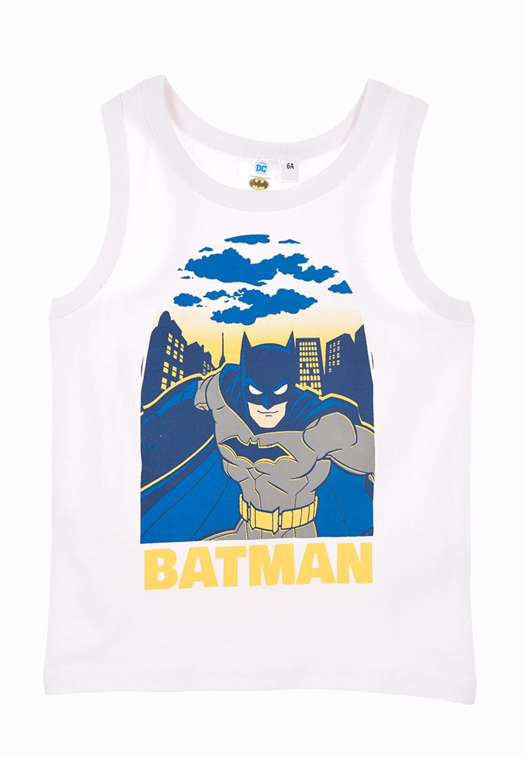 Batman Muskelshirt Jungen Tank-Top Sommer-Shirt Muskel-Shirt