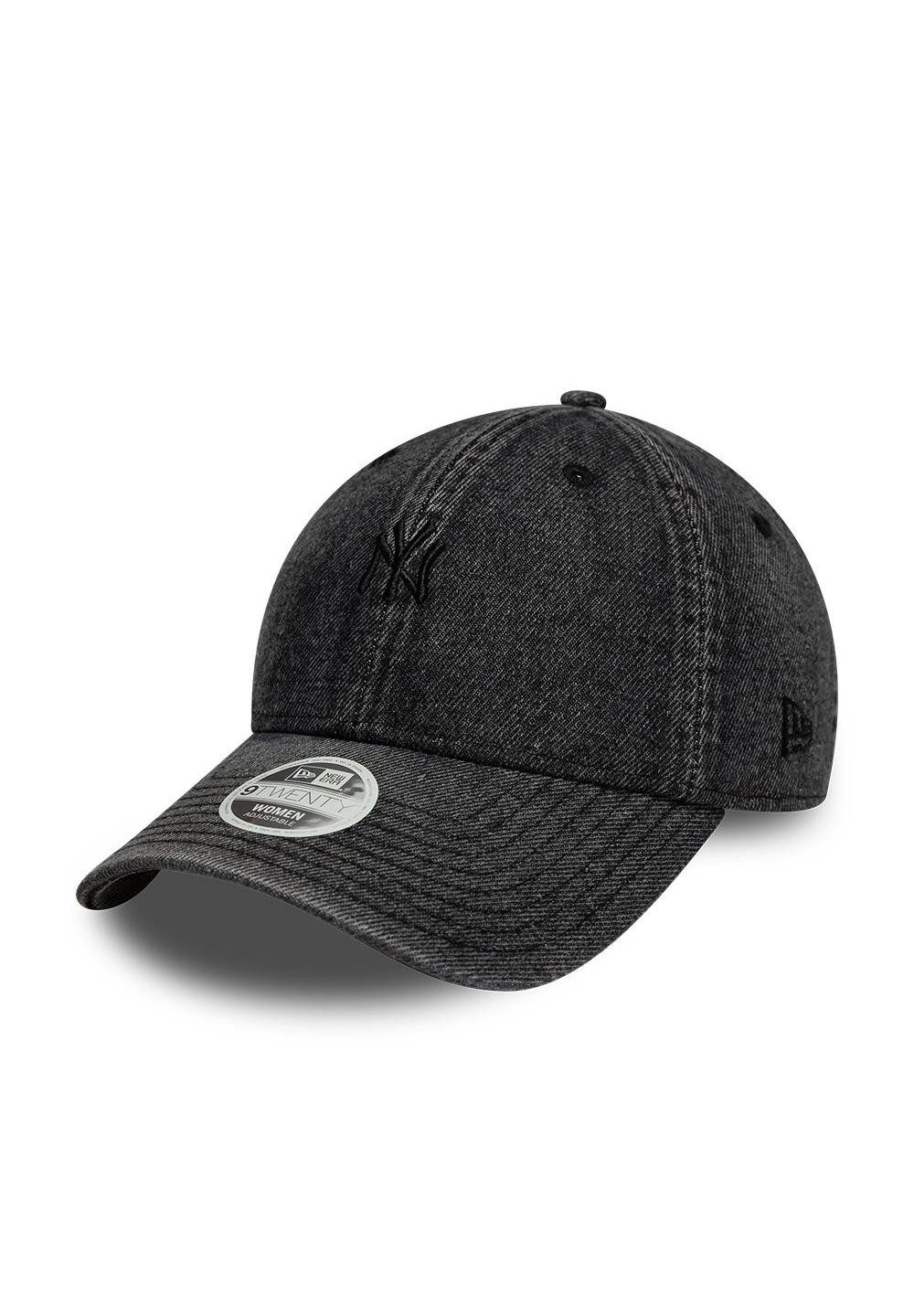 Baseball Cap New York Yankees New Era Denim 9Twenty Women Cap Schwarz